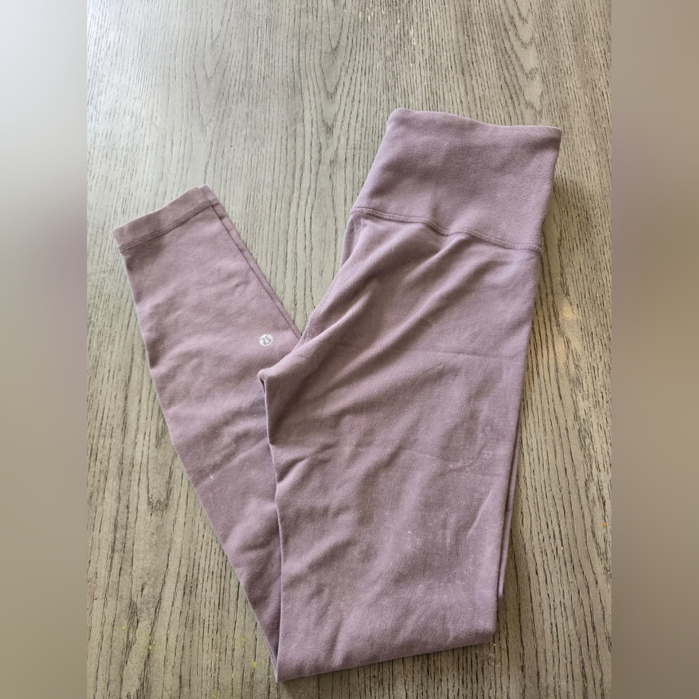 Lululemon Wunder Under Purple/Pink Women Leggings Size